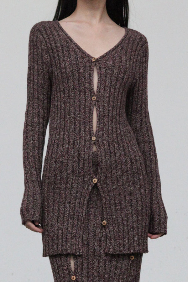 BASERANGE Loulou cardigan KLOUC-CO-WI23 (KLOUC)